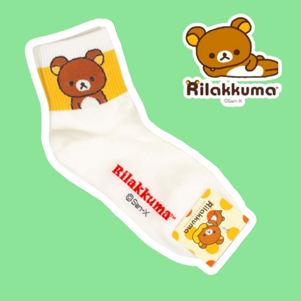 💙 Rilakkuma Crew Socks San-x Women